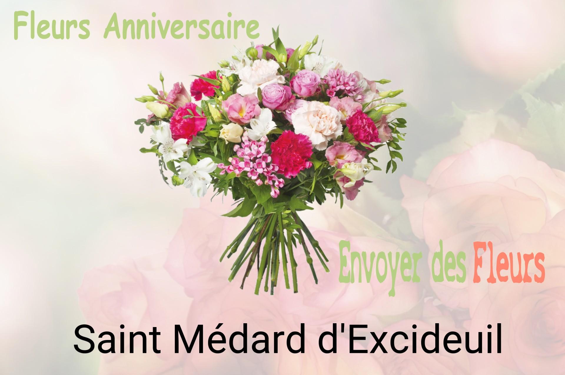 Bouquet de fleurs d’anniversaire livré à Saint-Médard-d'Excideuil
